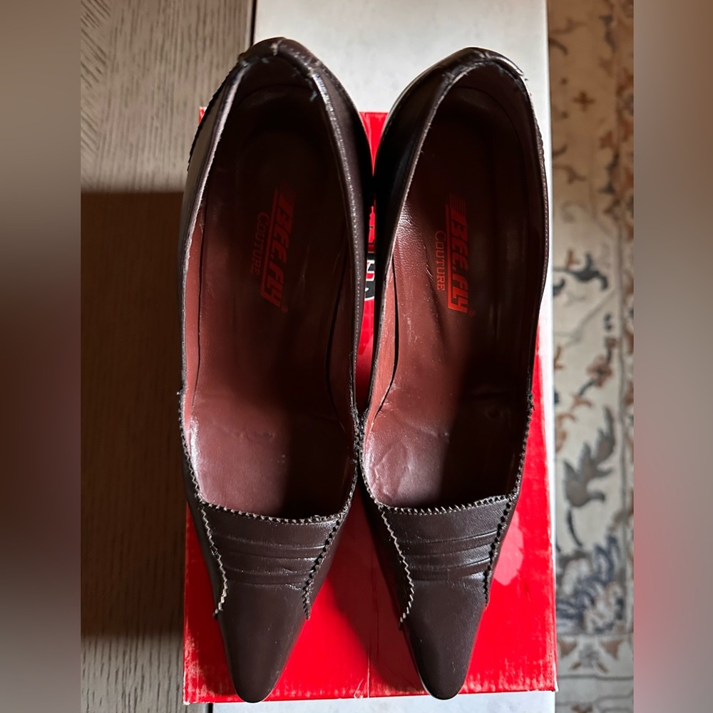 Women's Classic Brown Loafers Bee.Fly Couture
